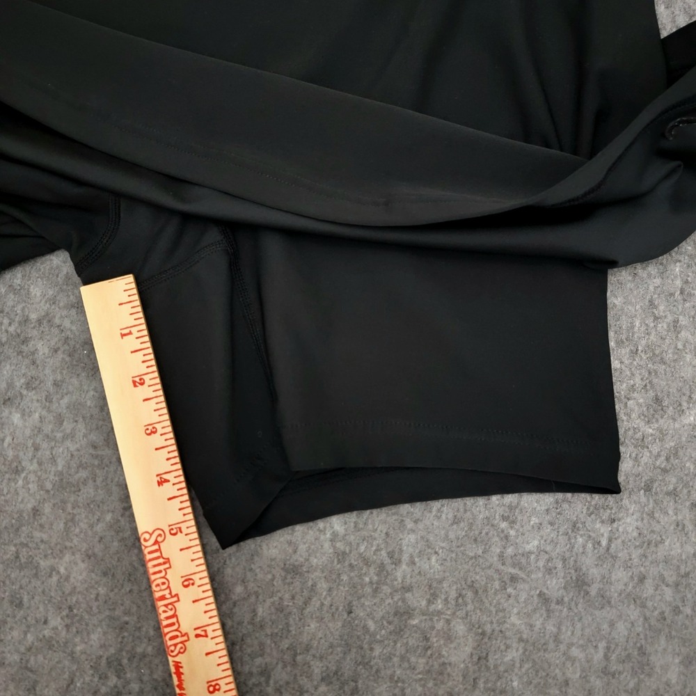 Nike Skort Womens L 12-14 Black Dri-FIT A-Line Tennis Running Shorts Athletic - Picture 11 of 13